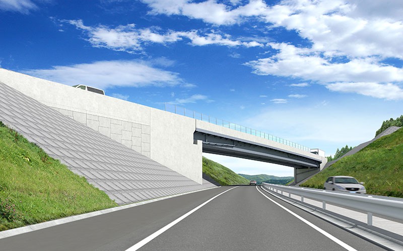 道路計画橋梁CG