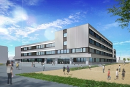 小学校外観CG