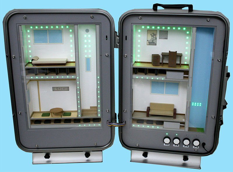 住宅換気システム営業用持運び型模型