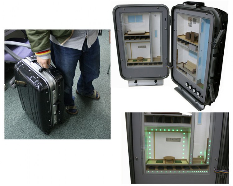住宅換気システム営業用持運び型模型